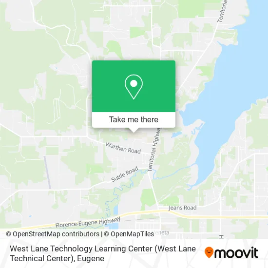 West Lane Technology Learning Center (West Lane Technical Center) map
