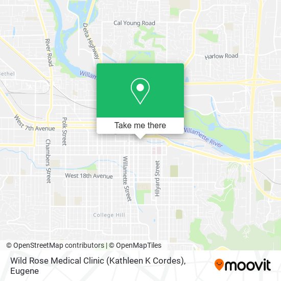 Wild Rose Medical Clinic (Kathleen K Cordes) map