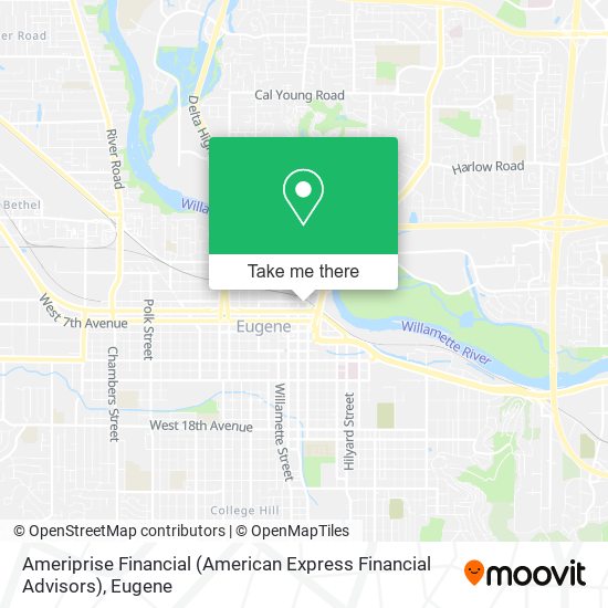 Ameriprise Financial (American Express Financial Advisors) map