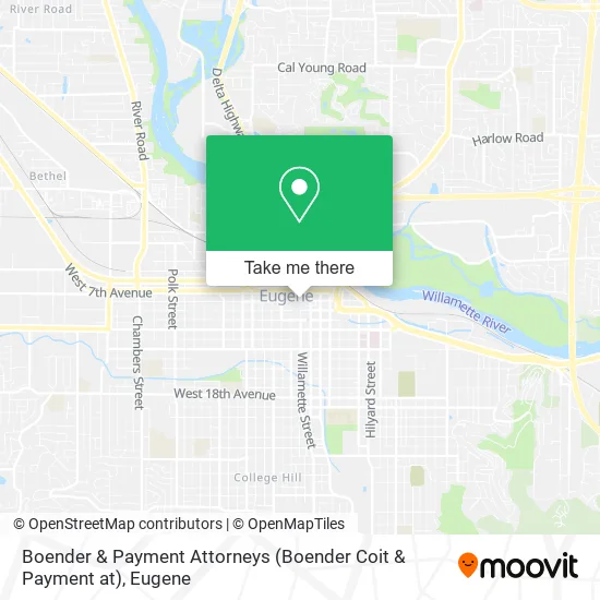 Mapa de Boender & Payment Attorneys (Boender Coit & Payment at)