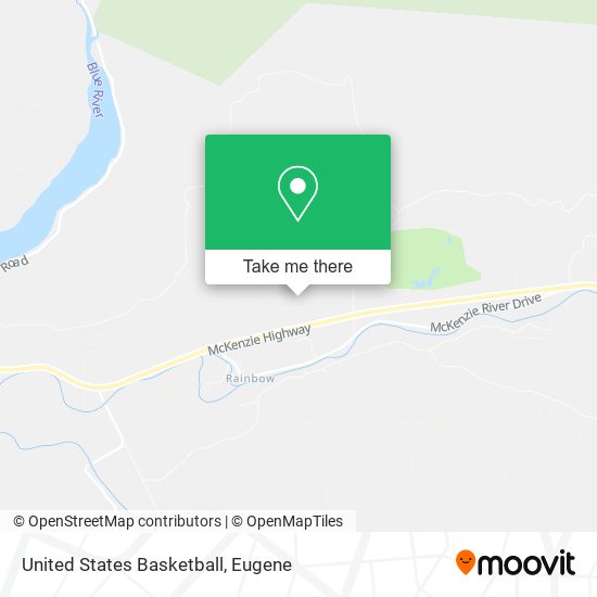 United States Basketball map