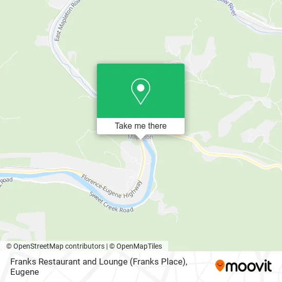 Franks Restaurant and Lounge (Franks Place) map