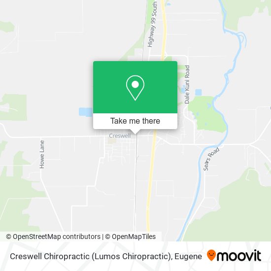 Creswell Chiropractic (Lumos Chiropractic) map