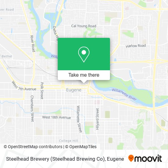 Mapa de Steelhead Brewery (Steelhead Brewing Co)