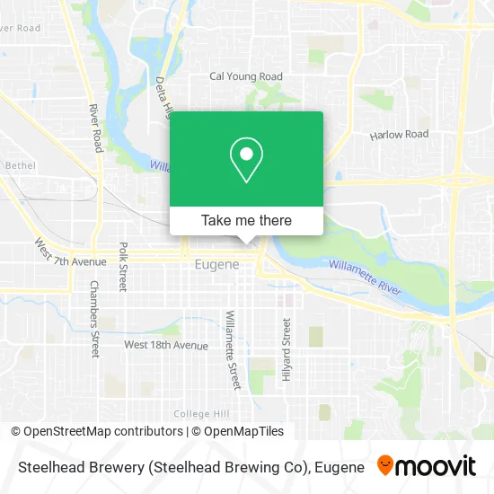 Mapa de Steelhead Brewery (Steelhead Brewing Co)