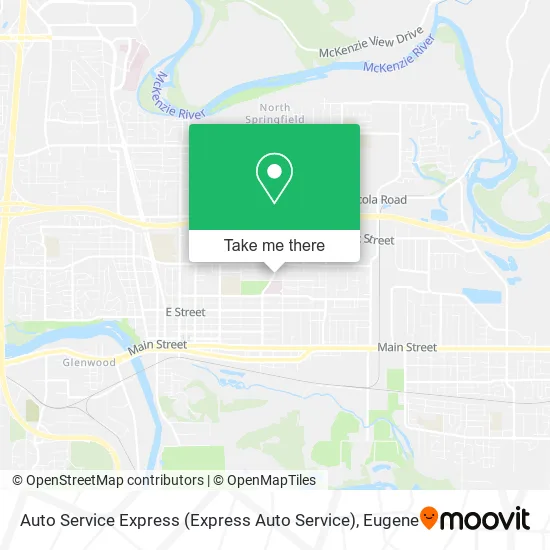 Auto Service Express map