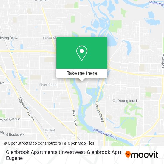 Glenbrook Apartments (Investwest-Glenbrook Apt) map