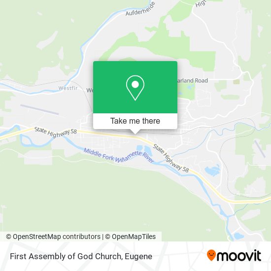 Mapa de First Assembly of God Church
