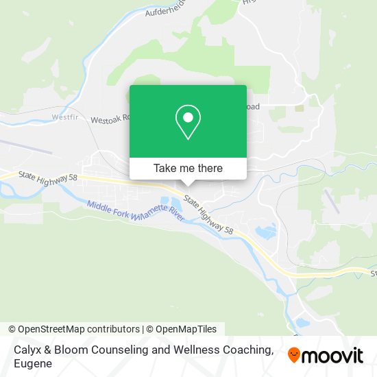 Mapa de Calyx & Bloom Counseling and Wellness Coaching