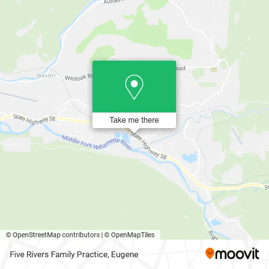 Mapa de Five Rivers Family Practice