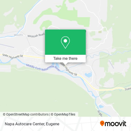 Napa Autocare Center map