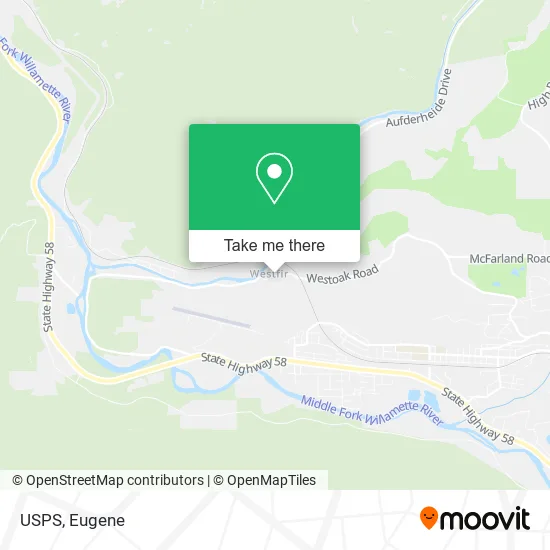 Mapa de USPS