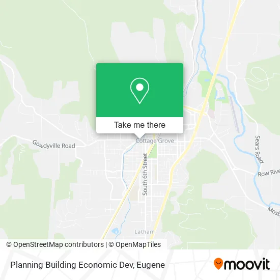 Planning Building Economic Dev map