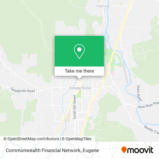 Commonwealth Financial Network map