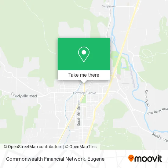 Commonwealth Financial Network map