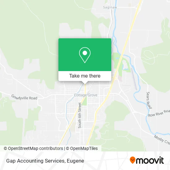 Gap Accounting Services map