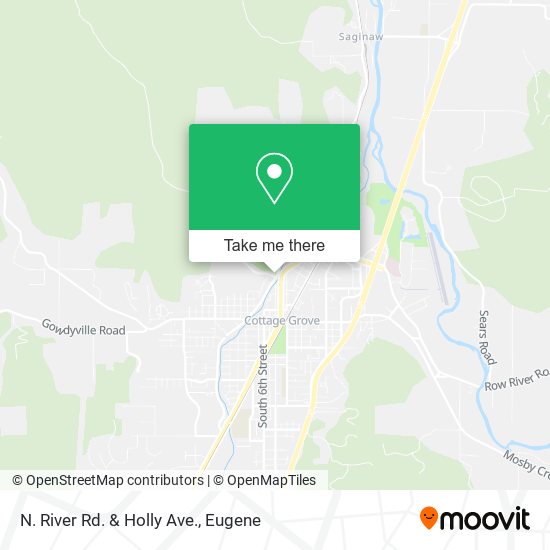 Mapa de N. River Rd. & Holly Ave.