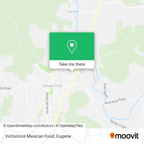 Victoricos Mexican Food map