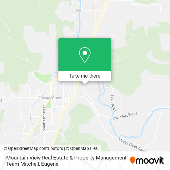 Mapa de Mountain View Real Estate & Property Management- Team Mitchell