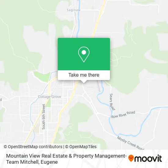 Mountain View Real Estate & Property Management- Team Mitchell map