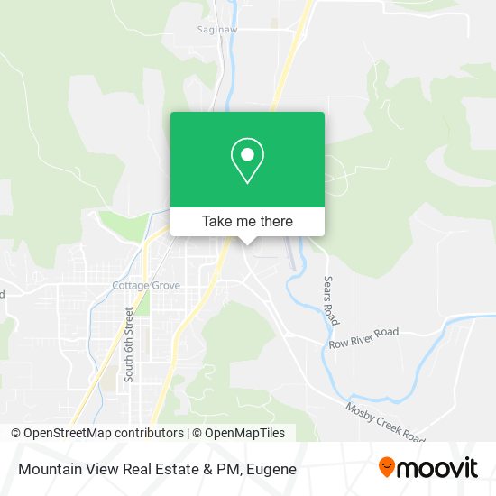 Mapa de Mountain View Real Estate & PM