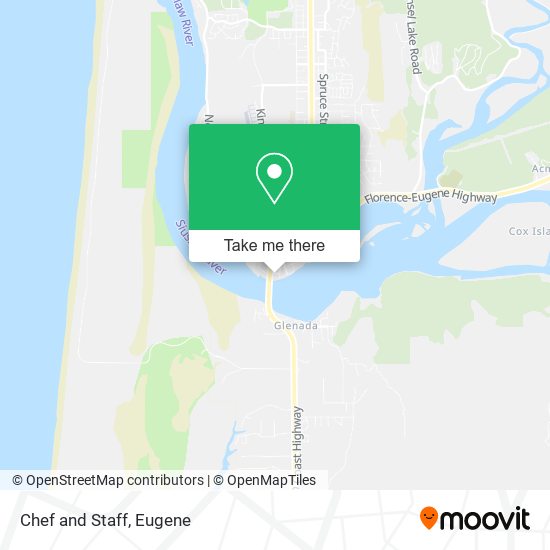 Mapa de Chef and Staff