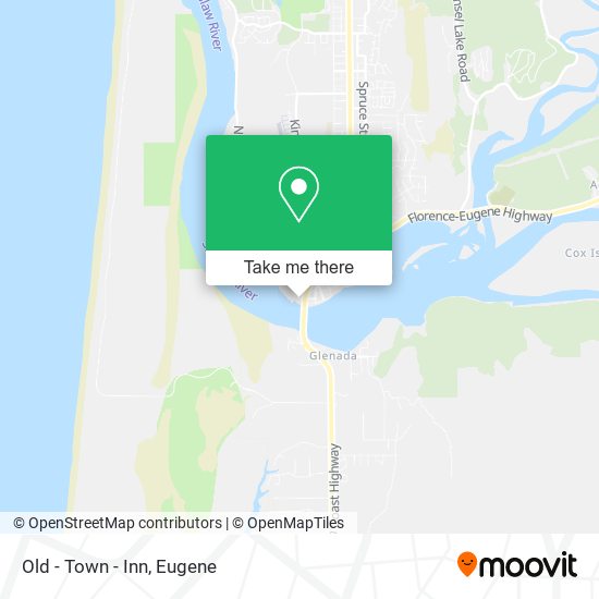 Mapa de Old - Town - Inn