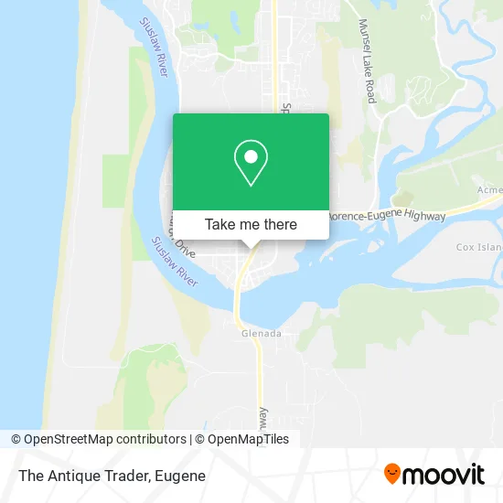 Mapa de The Antique Trader