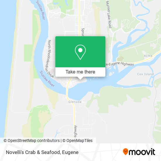 Novelli's Crab & Seafood map