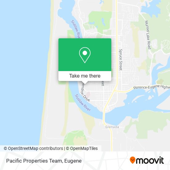 Pacific Properties Team map