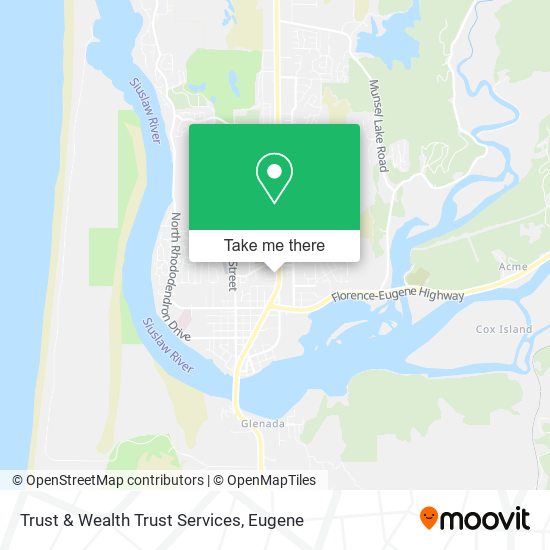 Trust & Wealth Trust Services map