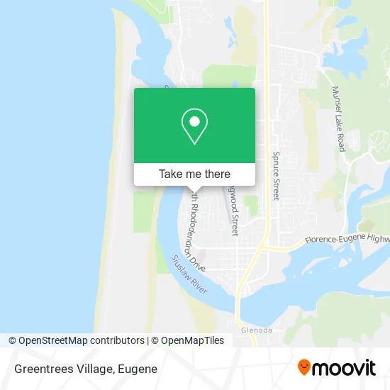 Mapa de Greentrees Village