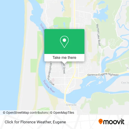 Click for Florence Weather map