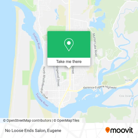 Mapa de No Loose Ends Salon