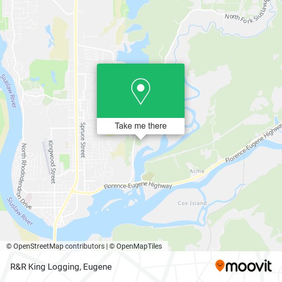R&R King Logging map