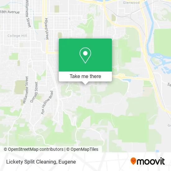 Mapa de Lickety Split Cleaning