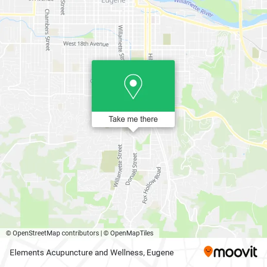 Elements Acupuncture and Wellness map
