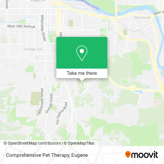 Mapa de Comprehensive Pet Therapy