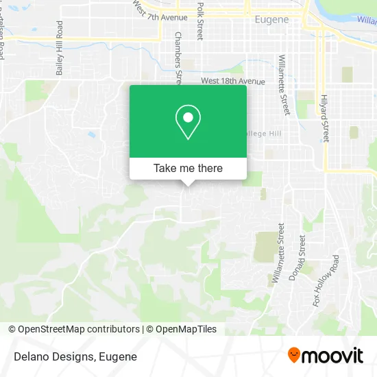 Delano Designs map