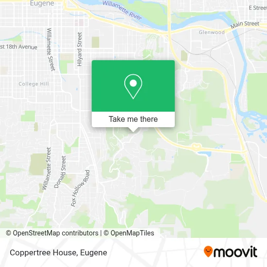 Coppertree House map