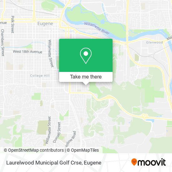 Laurelwood Municipal Golf Crse map