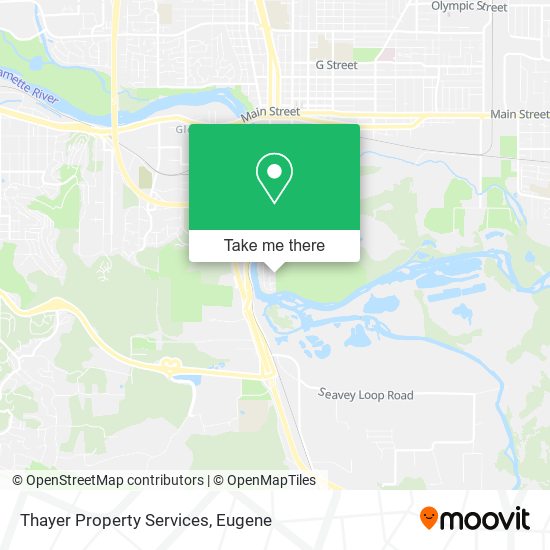 Thayer Property Services map