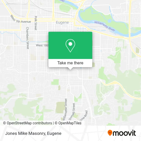 Jones Mike Masonry map