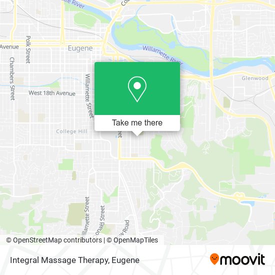 Integral Massage Therapy map
