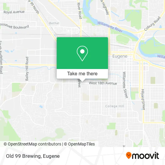 Mapa de Old 99 Brewing