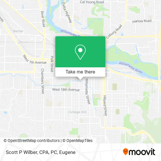 Mapa de Scott P Wilber, CPA, PC
