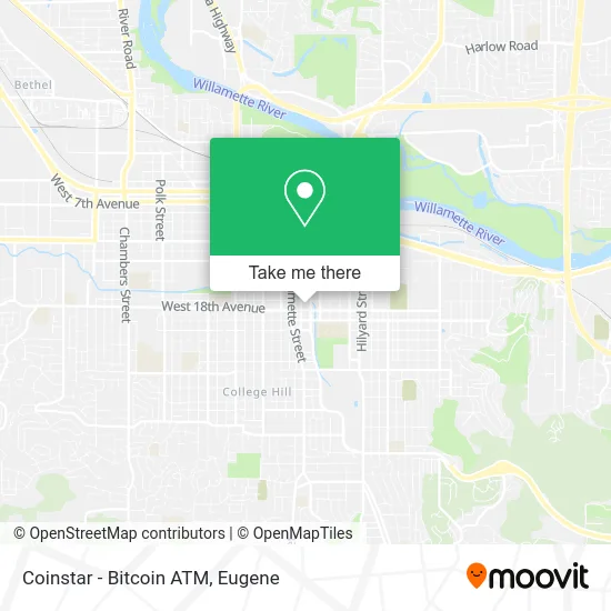 Coinstar - Bitcoin ATM map
