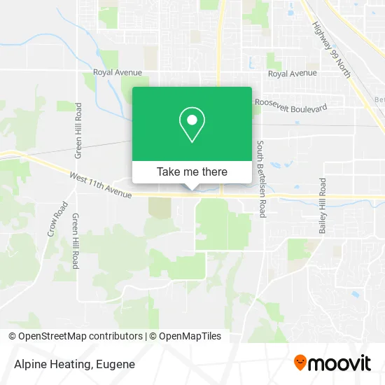 Alpine Heating map