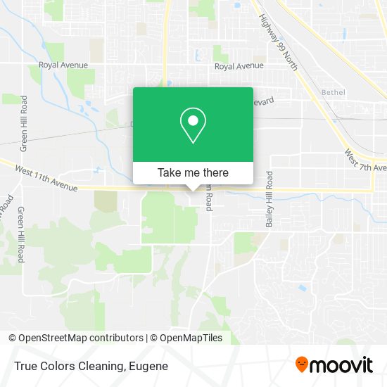 Mapa de True Colors Cleaning
