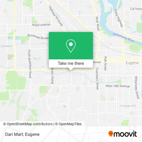 Dari Mart map